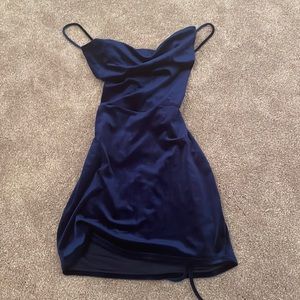 Lucy In The Sky Cowl Neck Dress